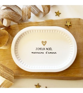 Coupelle ovale « Joyeux...