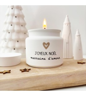 Pot-bougie  Noël...