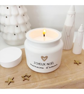Pot-bougie  Noël...