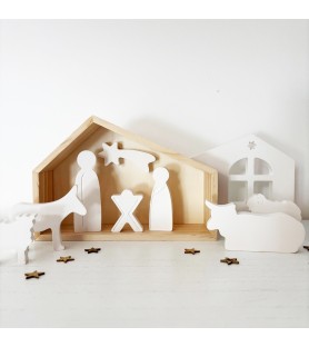 Crèche artisanale complète...