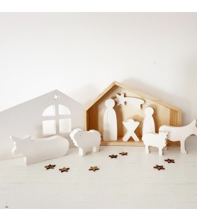 Crèche artisanale complète...