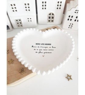 Coupelle cœur “Notre super...