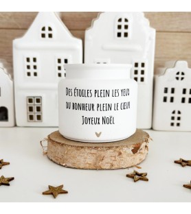 Bougie Noël “Des étoiles...