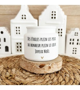 Bougie Noël “Des étoiles...
