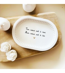 Coupelle décorative message...