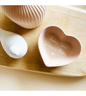 Petite coupelle cœur...