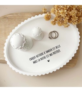 Ensemble plateau décoratif...