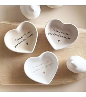 Coupelle Coeur artisanale -...