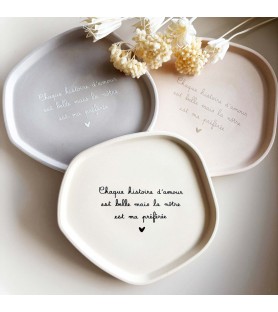 Coupelle décorative «...