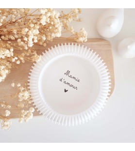 Coupelle ronde artisanale...