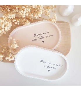 Plateau décoratif - Merci...