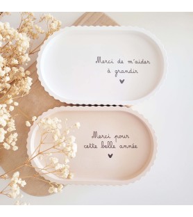Plateau décoratif - Merci...