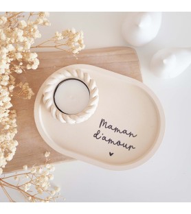 Ensemble coupelle ovale et...