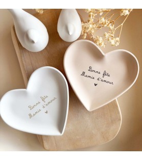 Coupelle coeur Bonne fête...