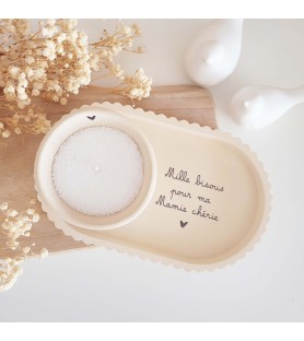 Ensemble coupelle ovale &...