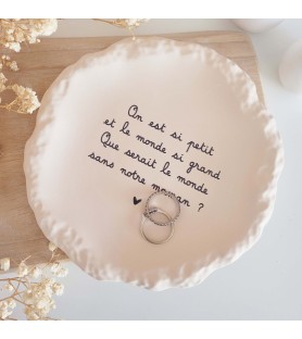 Coupelle décorative message...