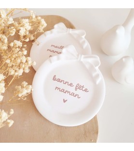 Coupelle ronde avec nœud –...