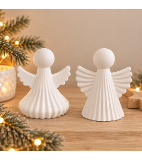 Lot de deux petits anges...