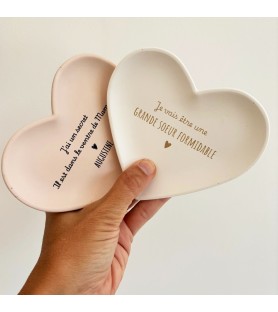 Coupelle coeur annonce de...