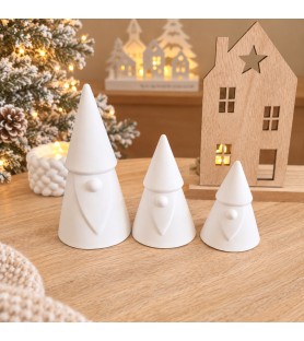Lot de trois petits Pères...