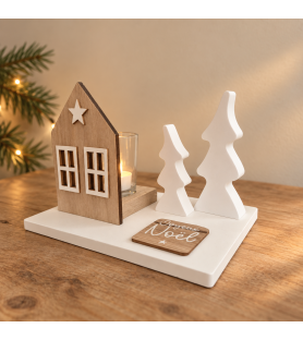 Scène de Noël – Maison...