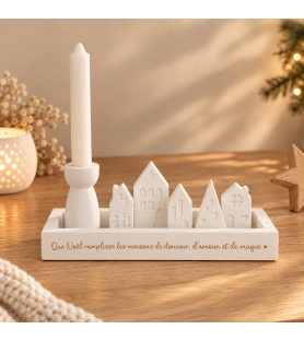 Scène de Noël – Village de...