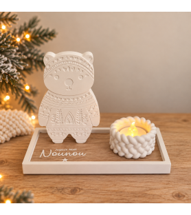 Scène de Noël – Ourson &...