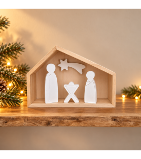 Crèche de Noël minimaliste...