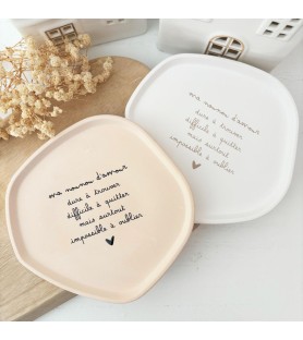 Coupelle à bijou - message...