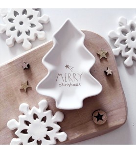 Coupelle décorative sapin...