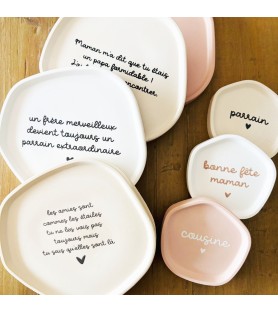 Coupelle artisanale message...