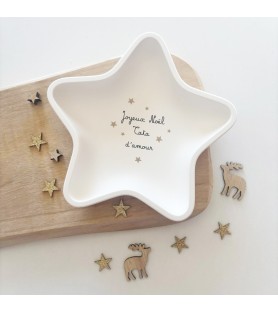 Coupelle étoile “Joyeux...