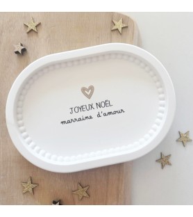 Coupelle ovale « Joyeux...