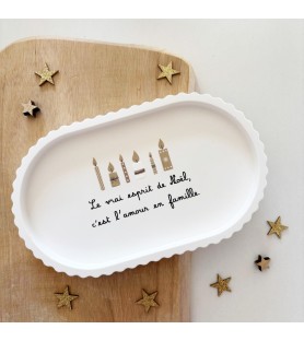 Coupelle ovale bougies – «...