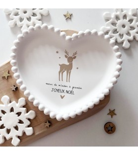 Coupelle cœur – Merci de...